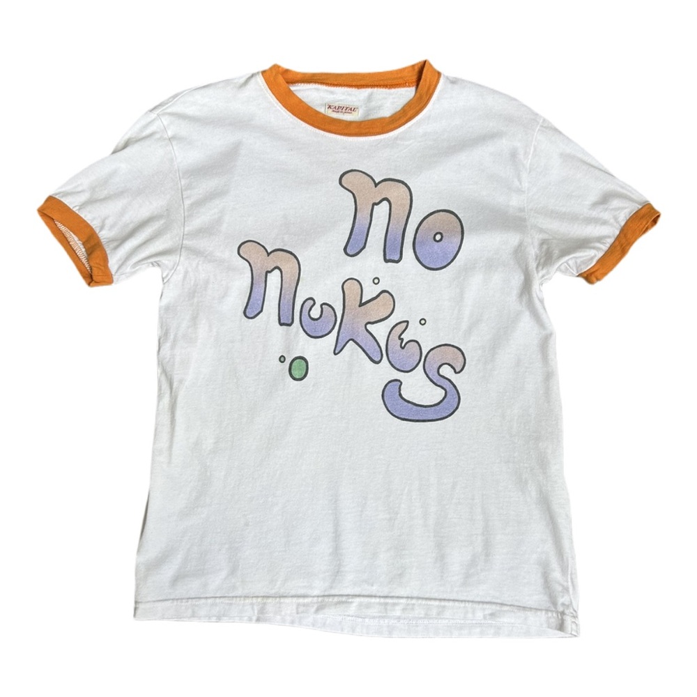 Kapital No Nukes Ringer t shirt